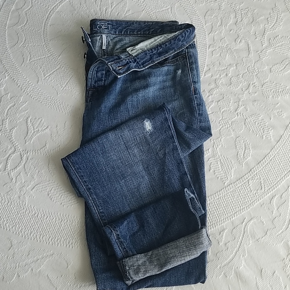 LOFT Boyfriend Jeans